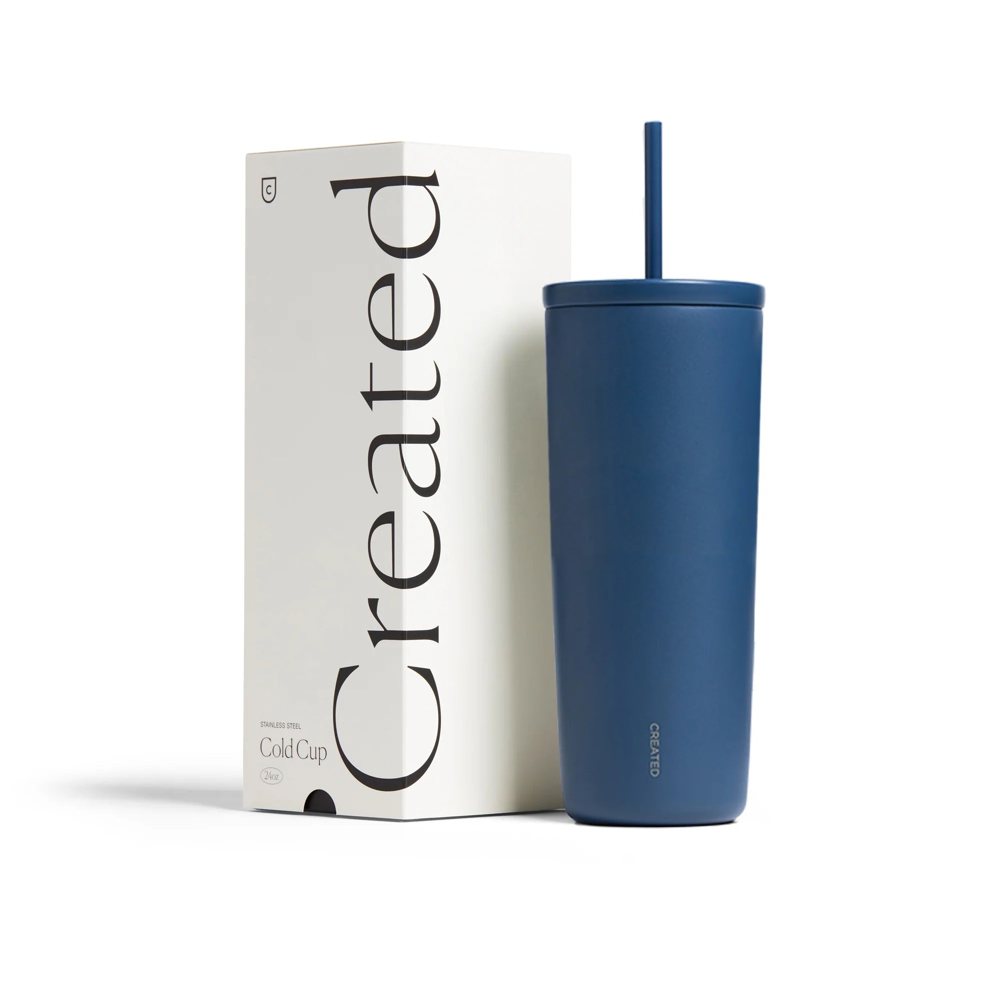 Created 24oz Cold Cup - Pacific Blue