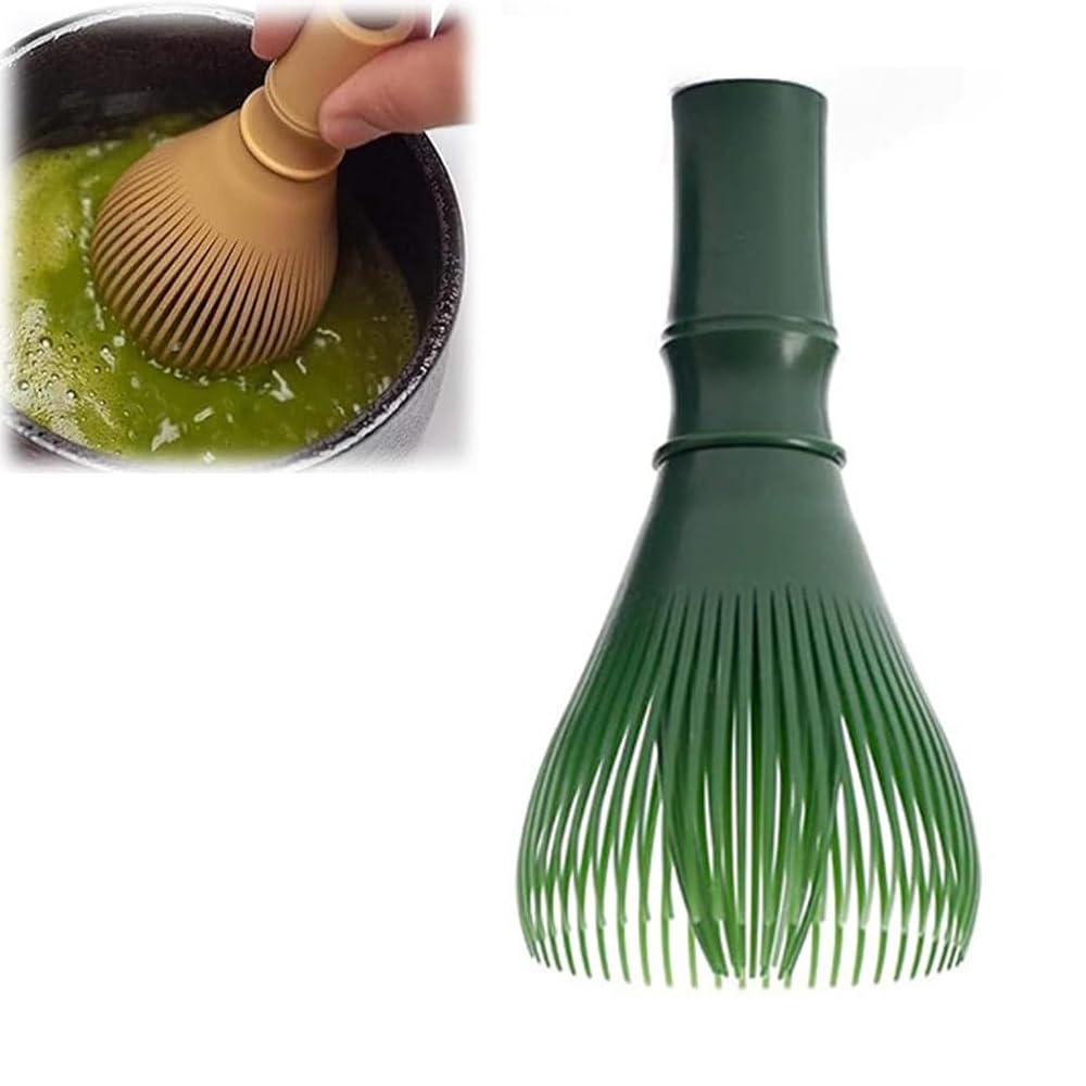 Matcha Whiske plastic green