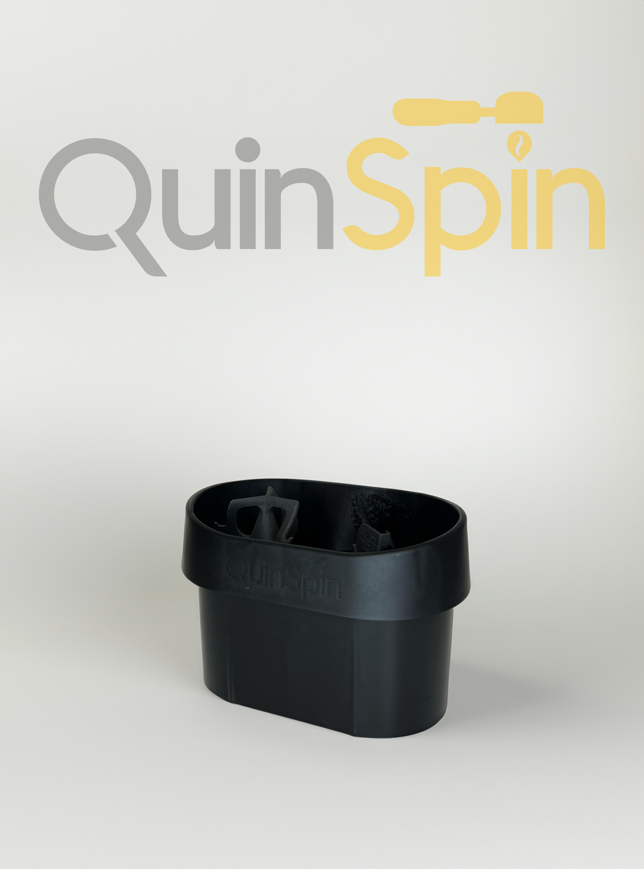 QuinSpin 2.0 HD coffee PORTAFILTER CLEANER