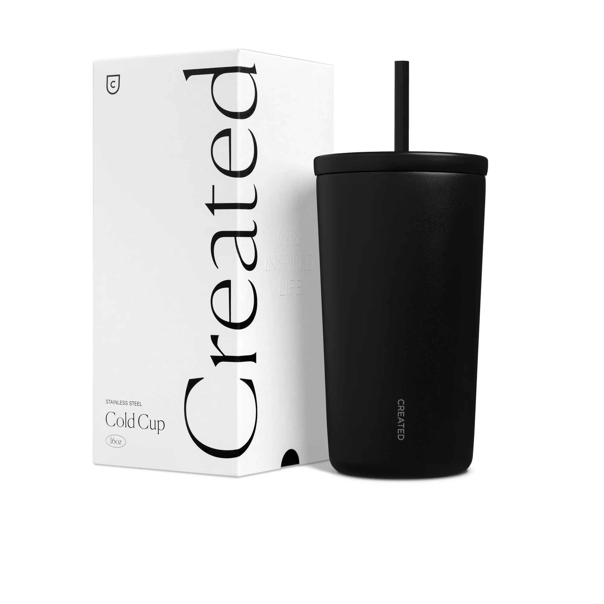 Created 16oz Cold Cup - Black