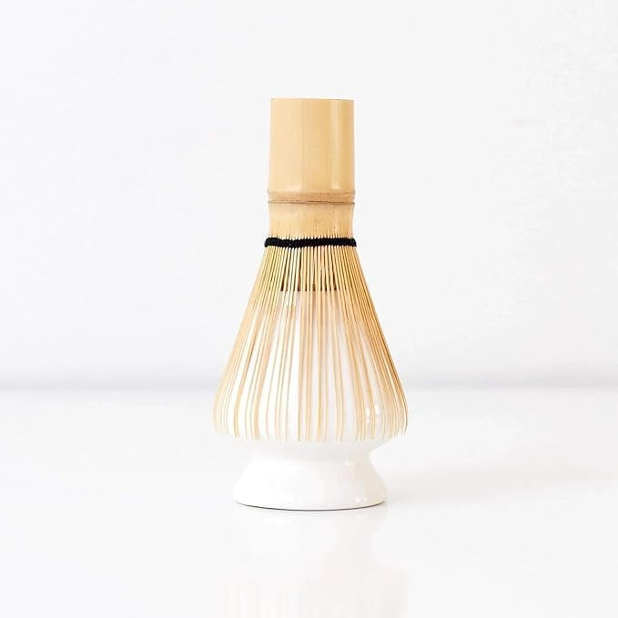 matcha whisk stand white