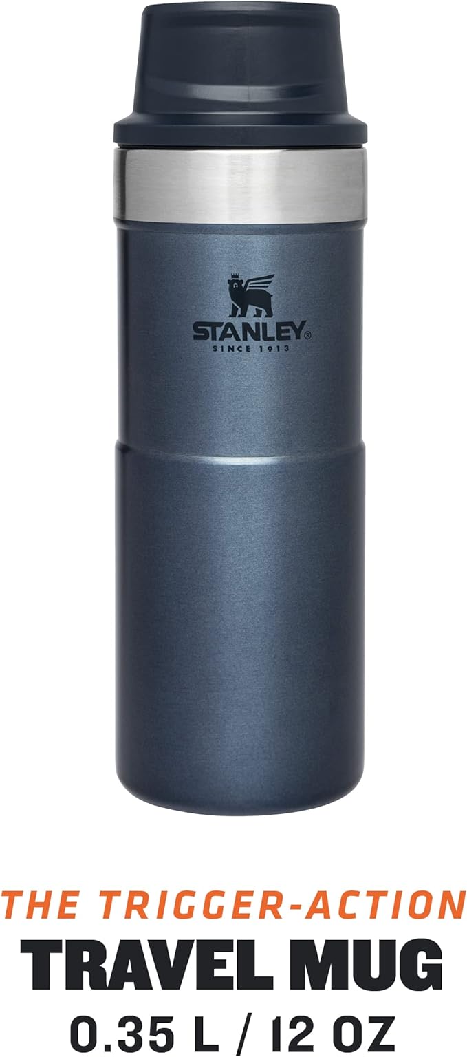 STANLEY-CLASSIC TRIGGER-ACTION TRAVEL MUG 0.35L NIGHTFALL