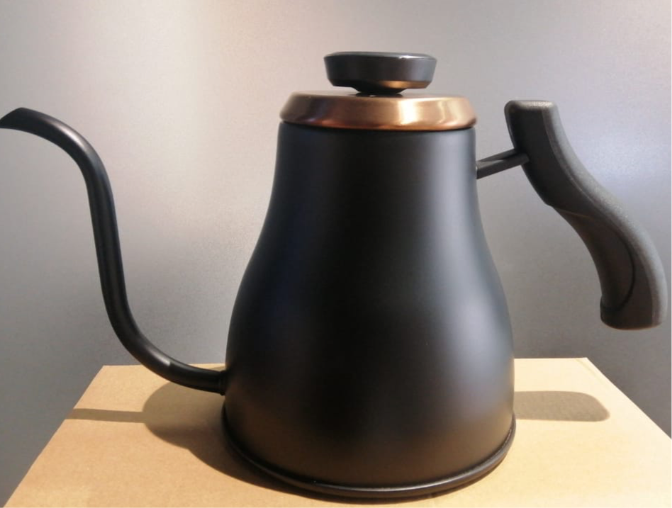 Kettle with thermometer 1200ml black