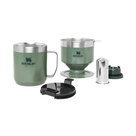 Stanley Classic Perfect-Brew Pour Over Set Hammertone Green