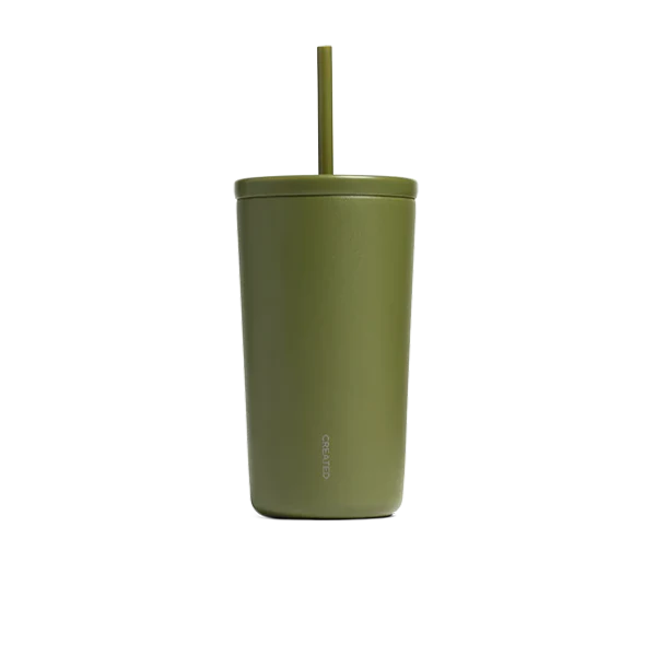 Created 16oz Cold Cup - Olive Green