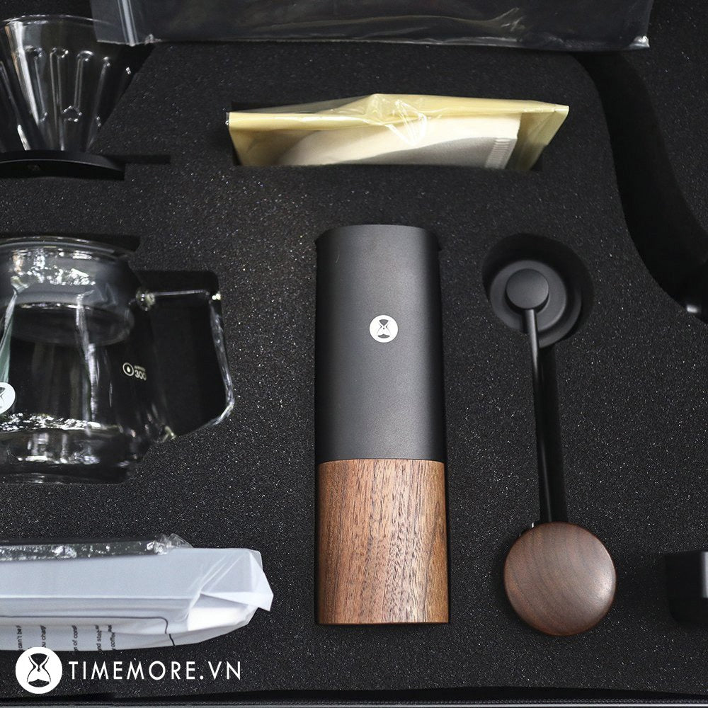 Timemore G3 Coffee Suitcase Coffee Gift Set Box (v60 kit )عدة