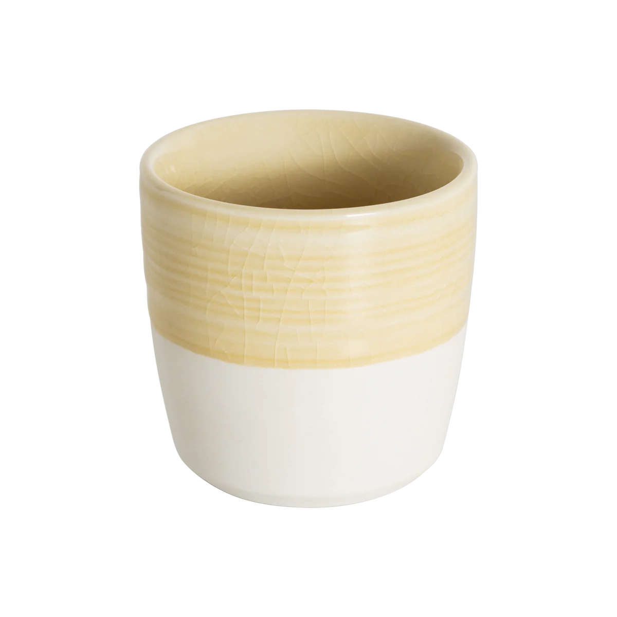 LOVERAMICS Brewers Dale Harris 150ml Flat White Cup Yellow