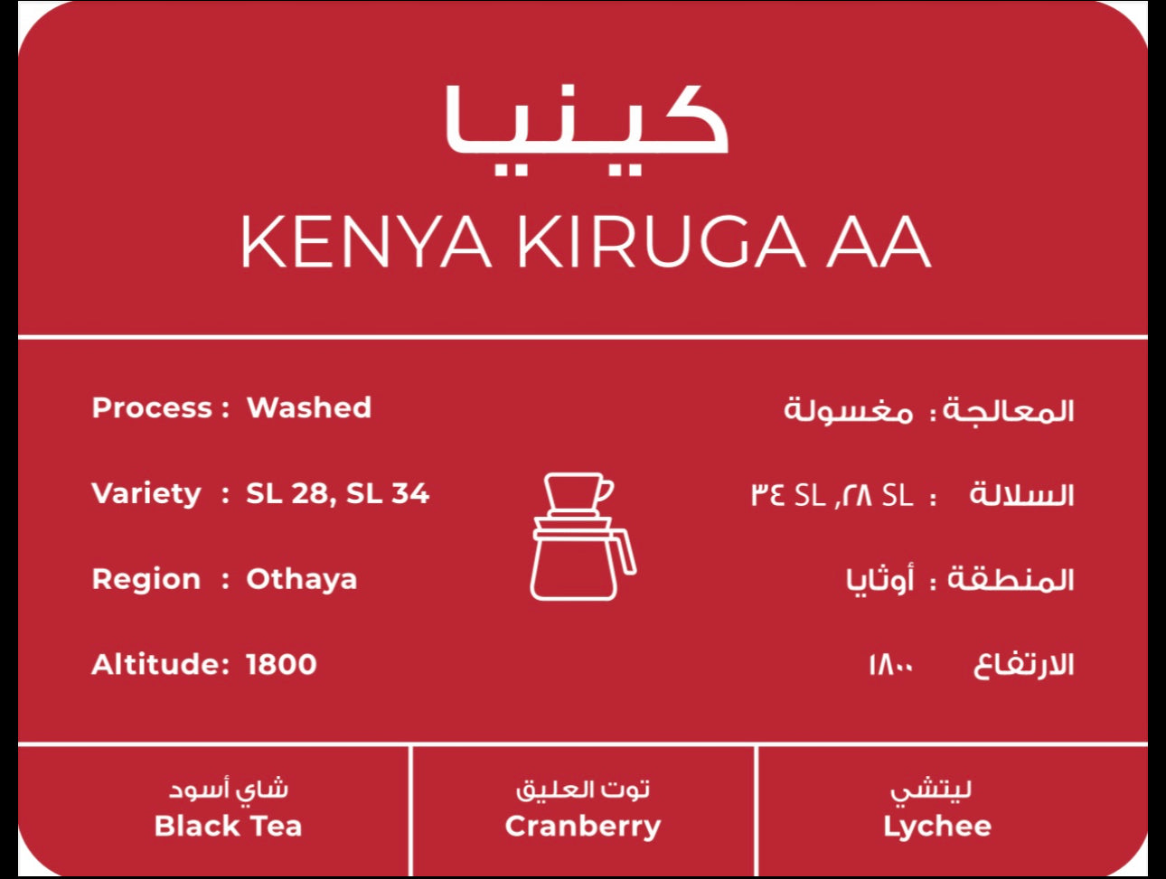 KENYA KIRUGA AA | south coffee