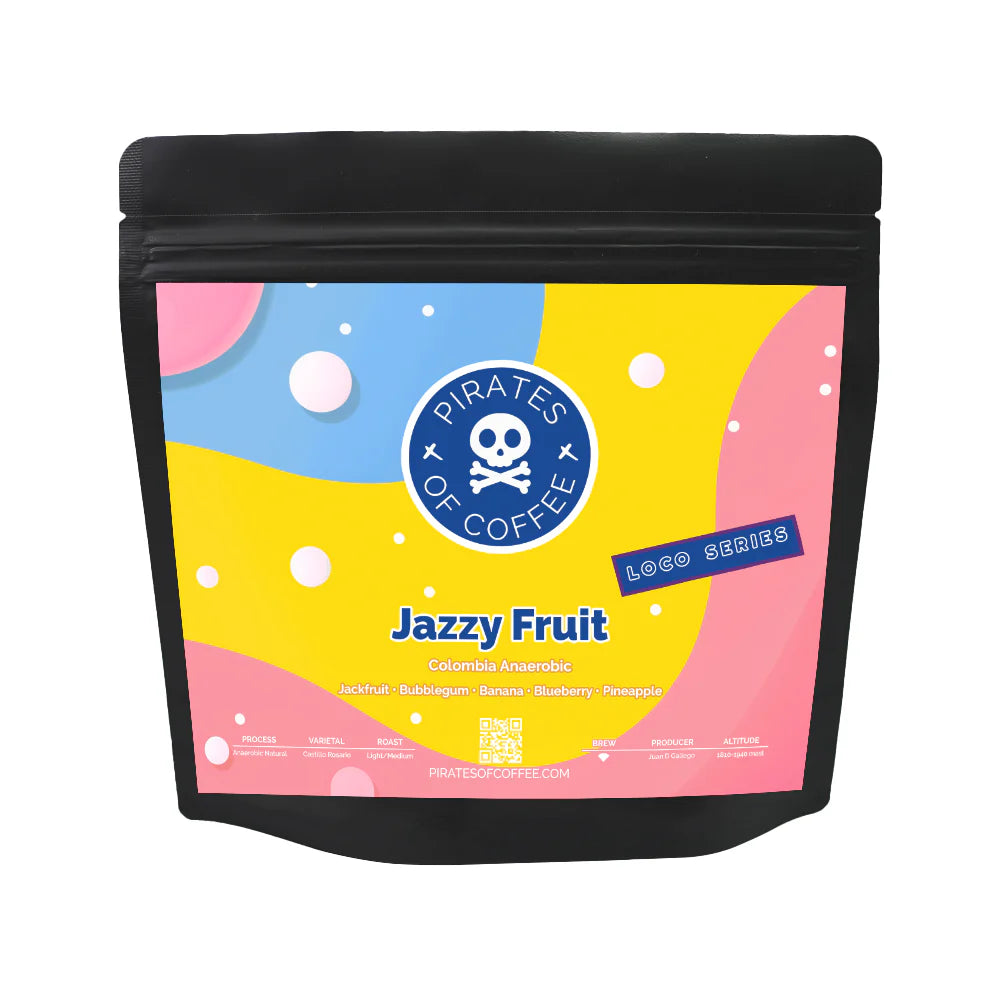 JAZZY FRUIT: Colombia Anaerobic Natural Pirates of coffee