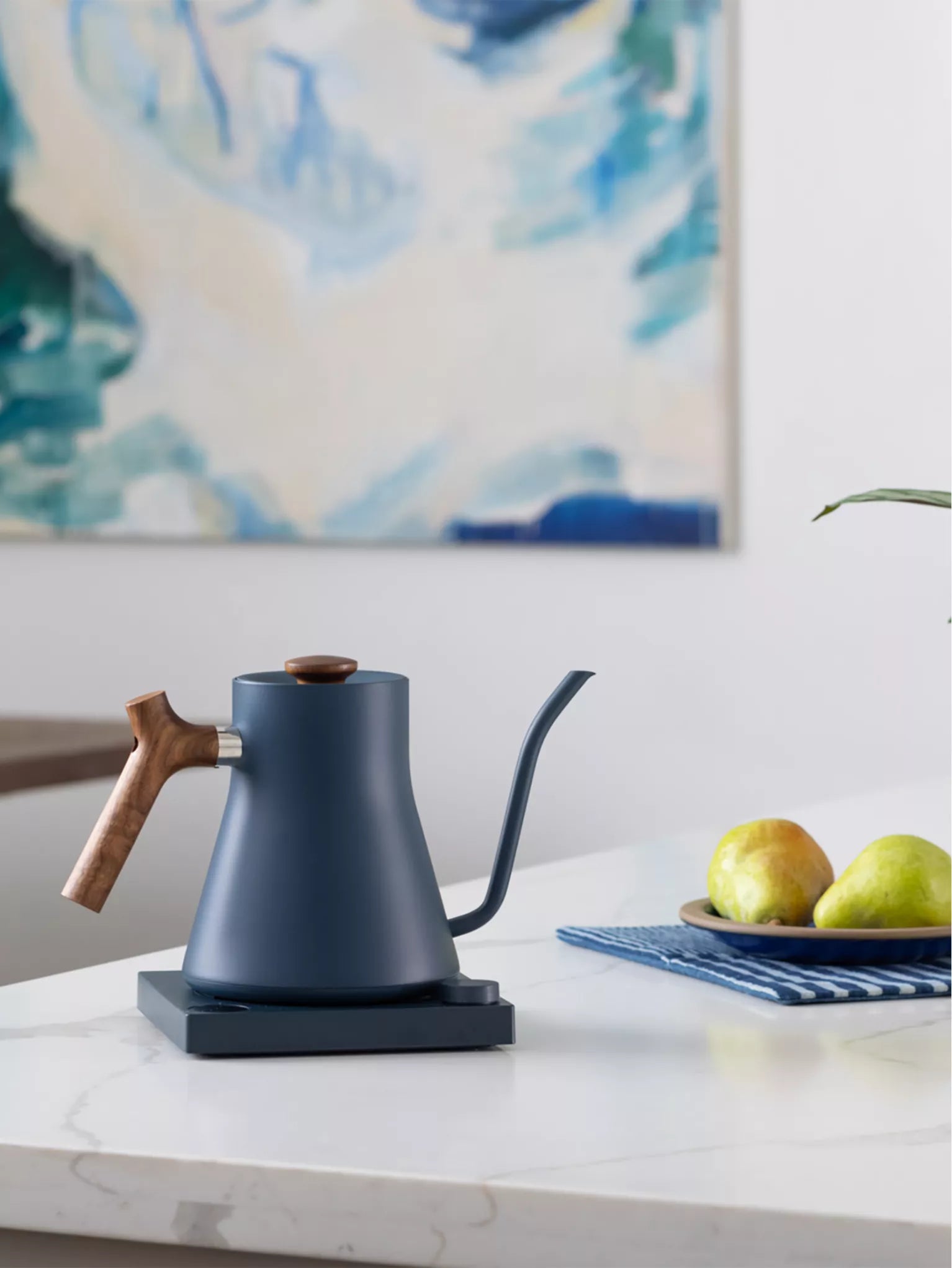 Fellow - Stagg Kettle EKG
0.9l - Stone Blue + Walnut