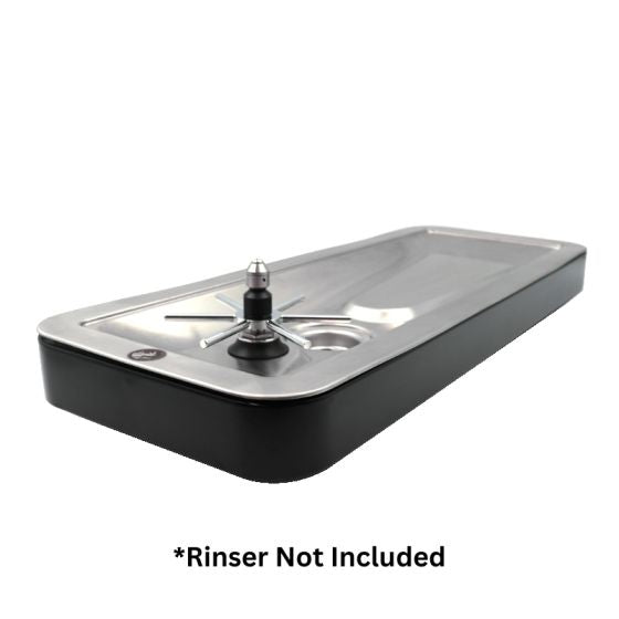 Rhino Pitcher Rinser Riser Suits 600mm Sink - Black