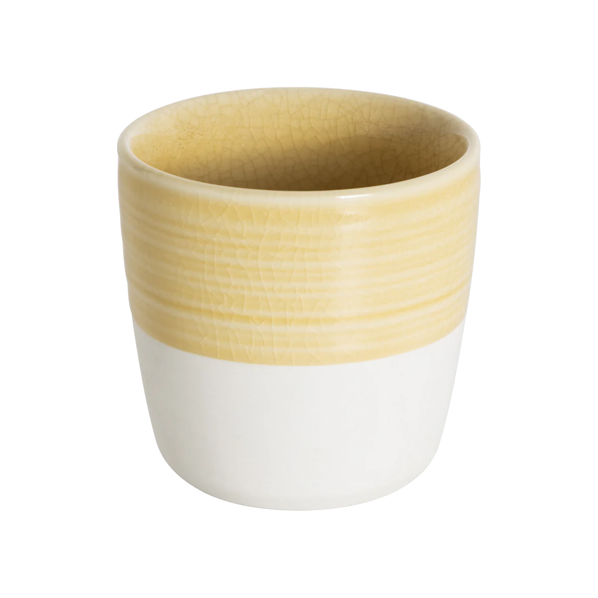 LOVERAMICS DALE HARRIS 200ml Cappuccino Cup Yellow