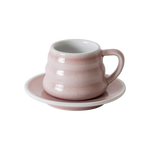 LOVERAMICS Bond 110ml Ibrik Coffee Cup and Saucer(pink)