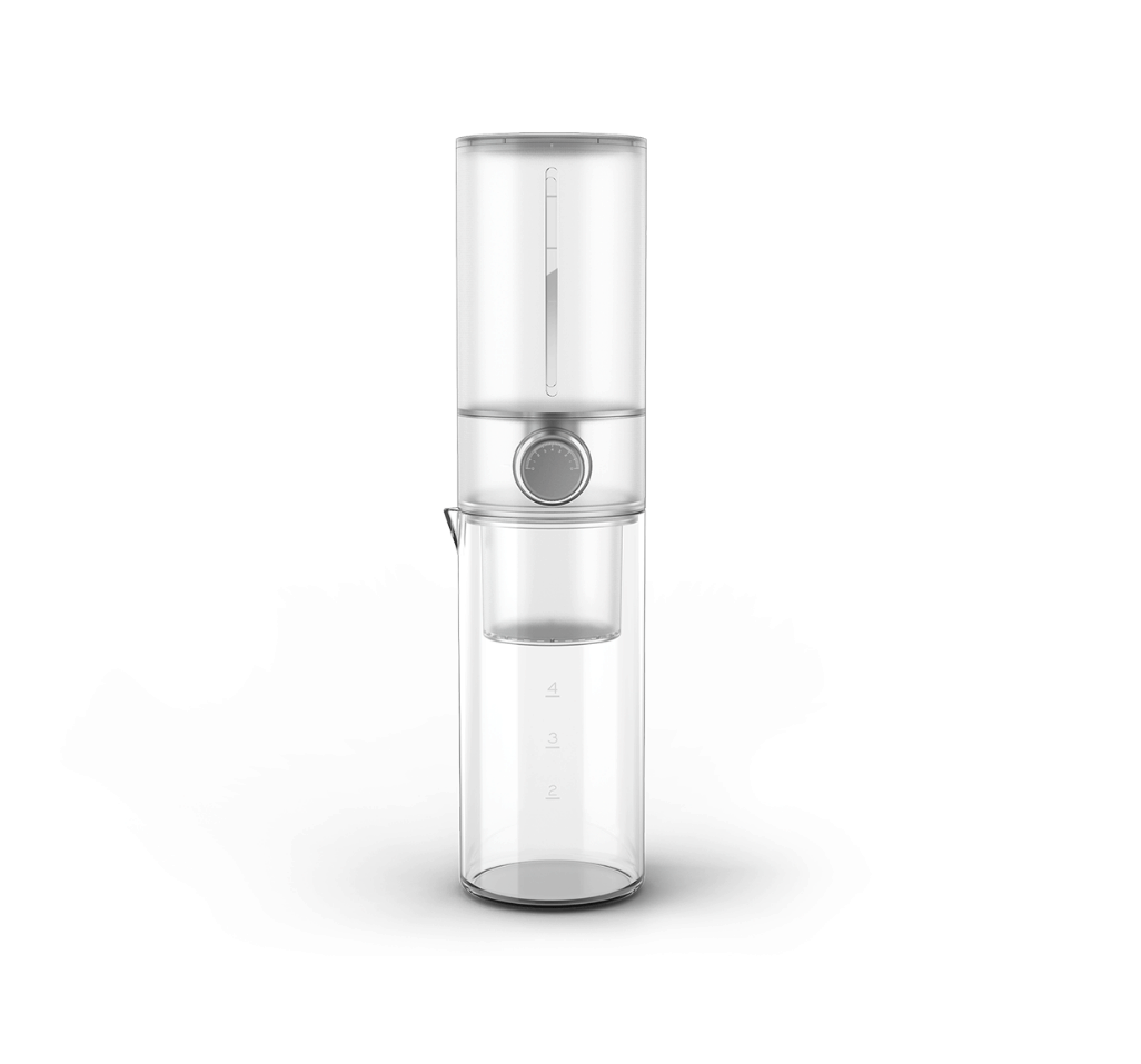 Ice dripper set Matt transparent