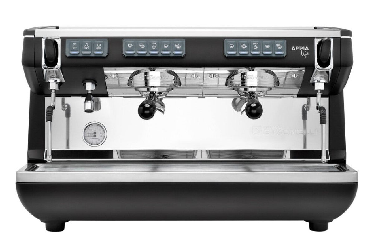 Nuova Simonelli Appia Life Compact Volumetric Black 2GR - Coffee Machine