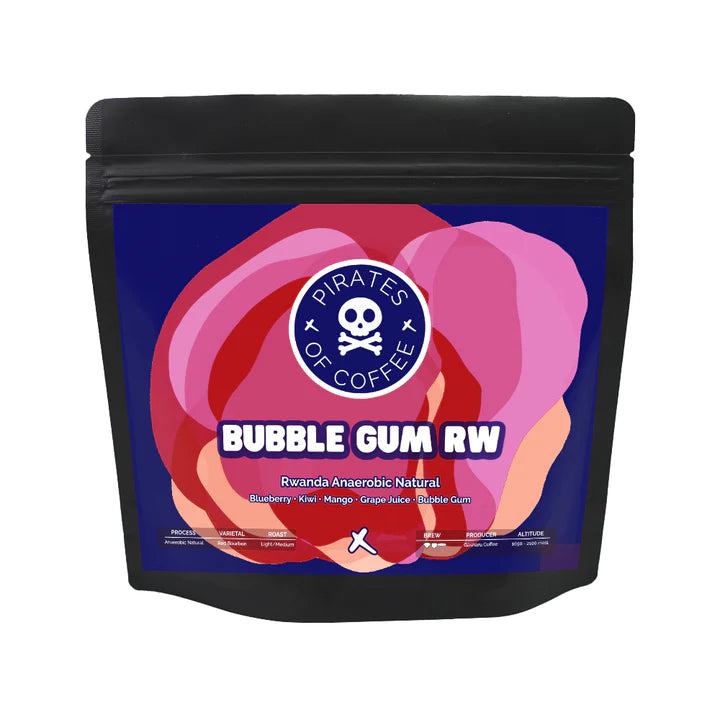 BUBBLE GUM RW: Rwanda Anaerobic Natural PIRATES OF COFFEE