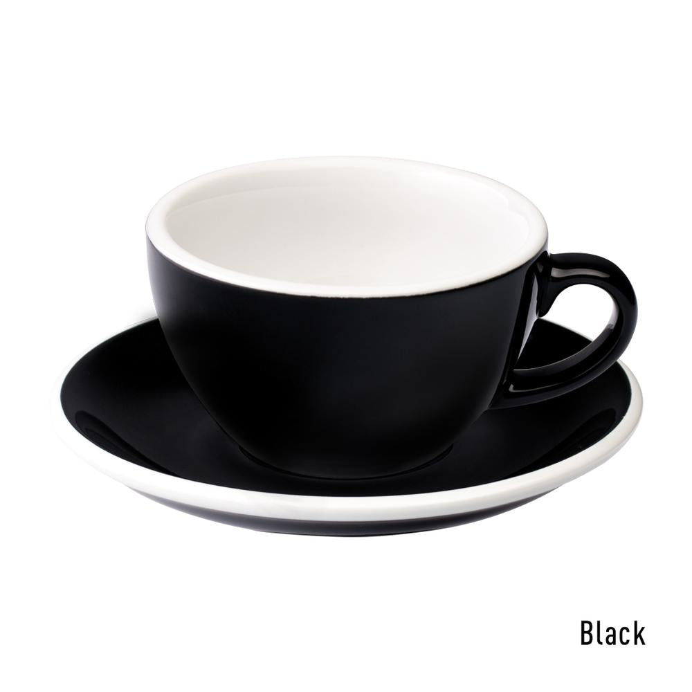 EGG SET OF  150ML FLAT WHITE CUP & SAUCER