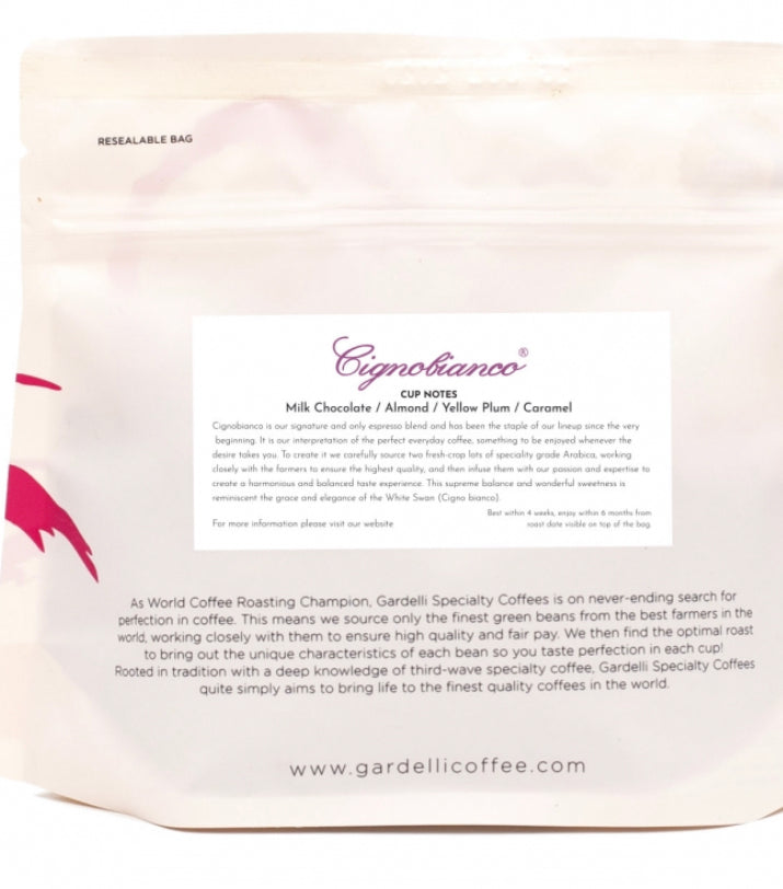 CIGNOBIANCO® (SIGNATURE BLEND) 250g Gardelli roasters