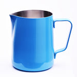 Milk Pitcher powder coated Azul Blue joefrex