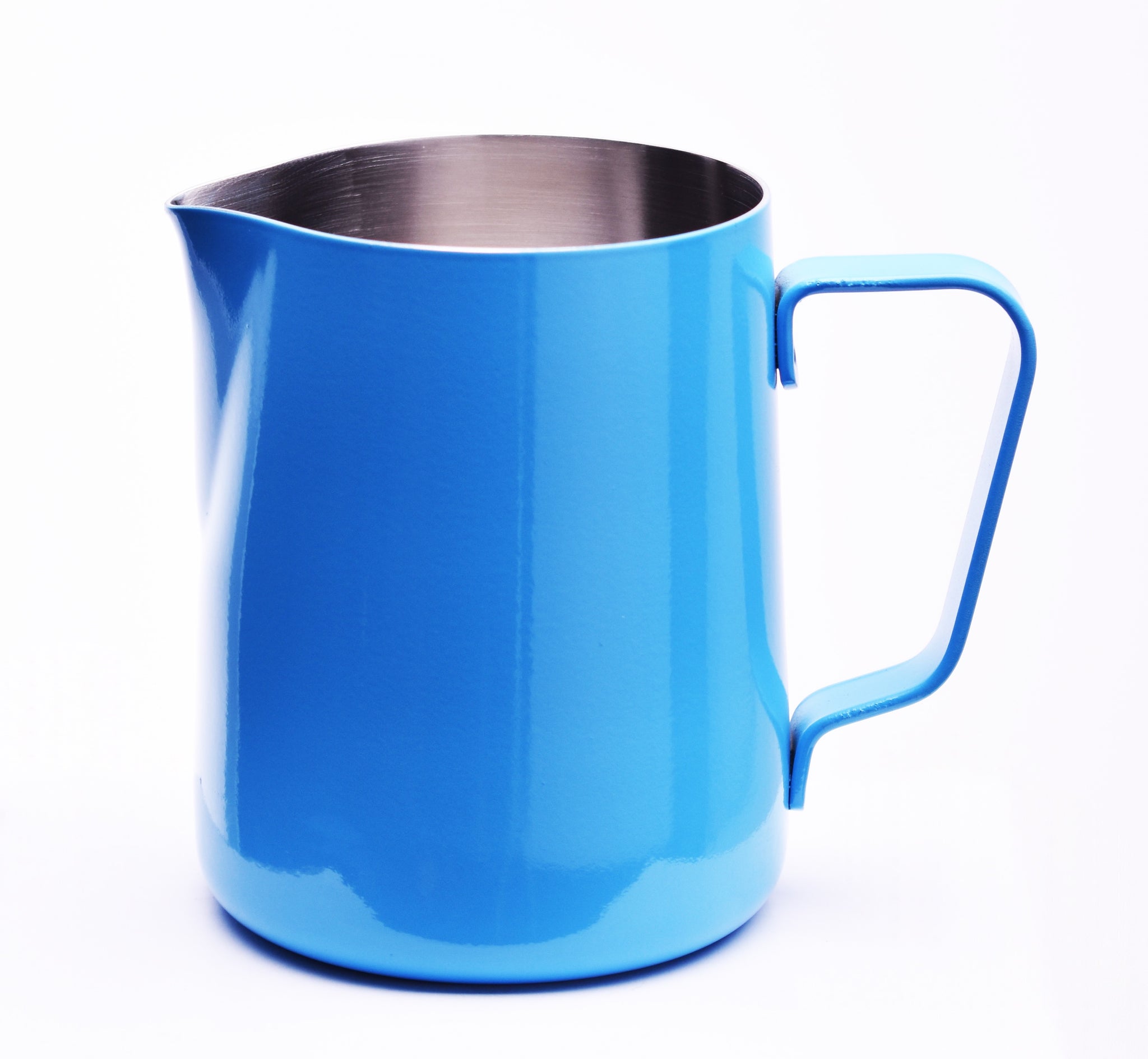 Milk Pitcher powder coated Azul Blue joefrex