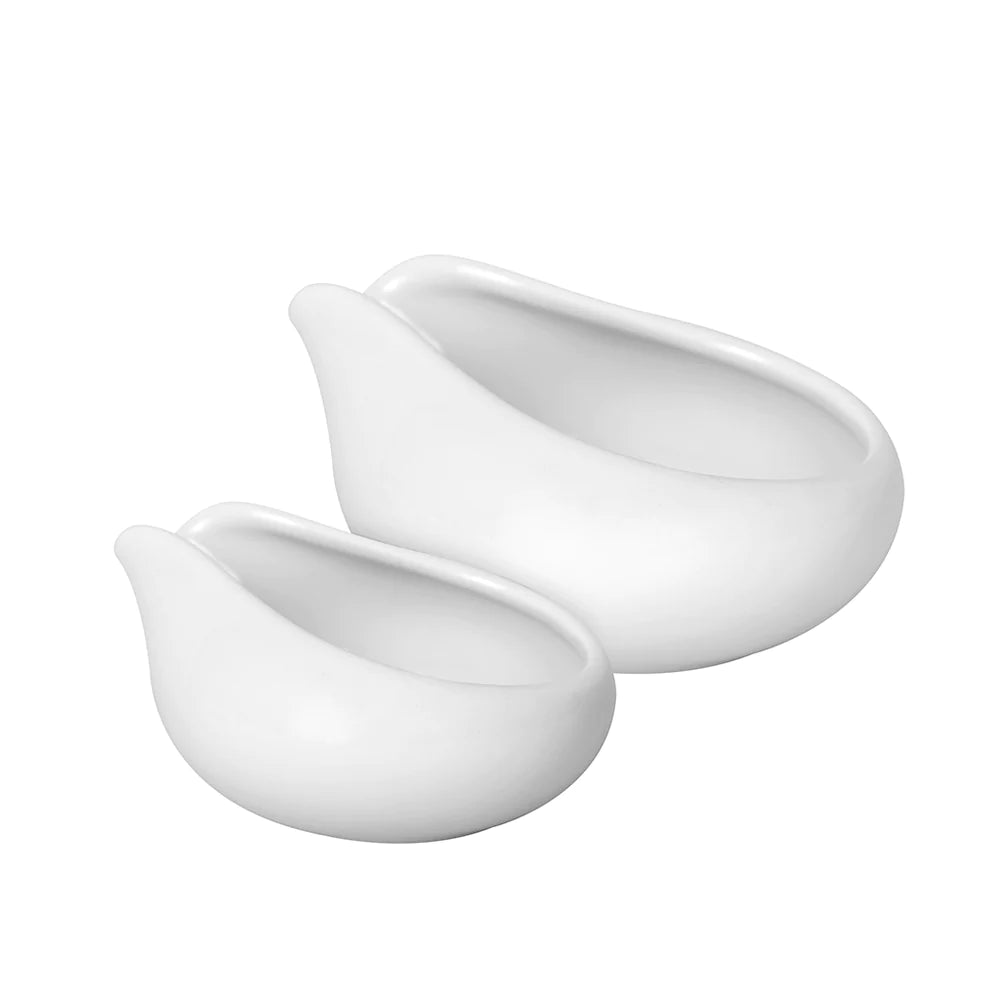 LOVERAMICS  CHAMPIONS SIGNATURE - SET OF 2 BEANS DOSING TRAYS WHITE