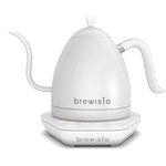 New Brewista Artisan Gooseneck Kettle - White with White Base, 600ml