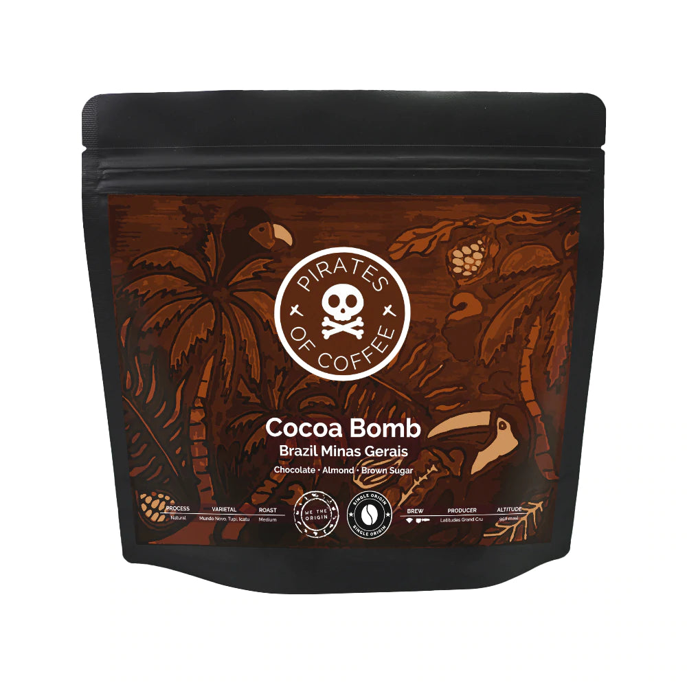 COCOA BOMB: Brazil Minas Gerais pirates of coffee 250G