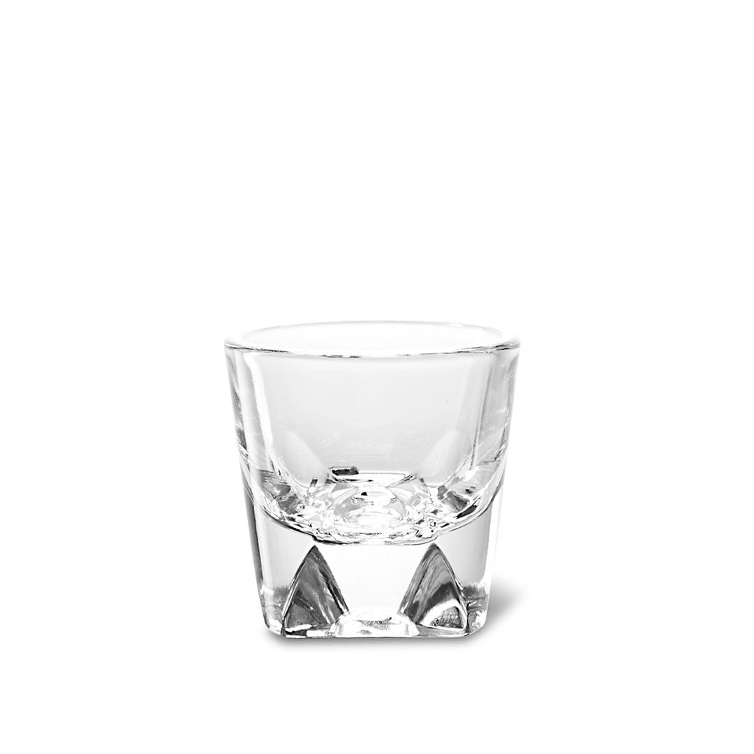 VERO CUP ESPRESSO GLASS, CLEAR